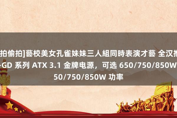 [自拍偷拍]藝校美女孔雀妹妹三人組同時表演才藝 全汉推出 VIC-GD 系列 ATX 3.1 金牌电源，可选 650/750/850W 功率