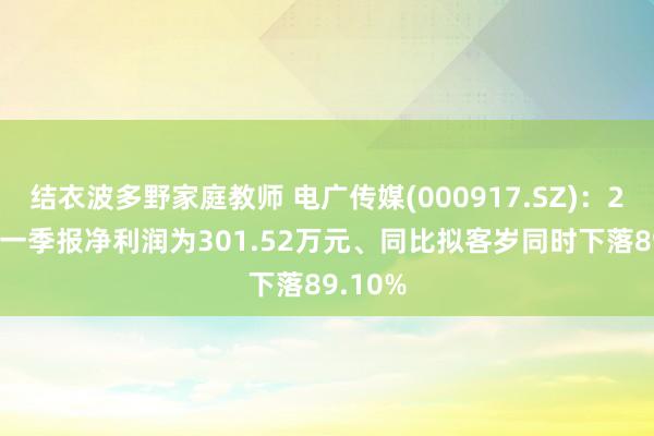 结衣波多野家庭教师 电广传媒(000917.SZ)：2025年一季报净利润为301.52万元、同比拟客岁同时下落89.10%