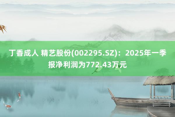 丁香成人 精艺股份(002295.SZ)：2025年一季报净利润为772.43万元